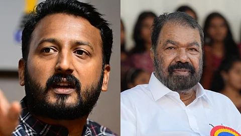 രാഹുല് മാങ്കൂട്ടത്തില്, വി. ശിവന്കുട്ടി