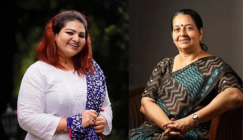 എതിര് ശബ്ദങ്ങളെ നിശബ്ദമാ ക്കാനുള്ള ശ്രമം ആണധികാരത്തിന്റെ പ്രതിഫലനം; ഉമാ തോമസിനെതിരായ സൈബര് ആക്രമണത്തില് സാന്ദ്ര തോമസ്
