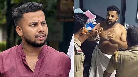 youth congress leader V S Sujith