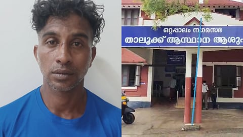 ഒറ്റപ്പാലം താലൂക്ക് ആശുപത്രിയില് മദ്യപിച്ച് എത്തിയ ആളുടെ അതിക്രമം
