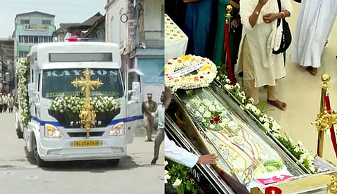 തൂങ്കുഴി പിതാവിന് അന്ത്യവിശ്രമം, കോഴിക്കോട് കോട്ടൂളി ക്രിസ്തുദാസി ജനറലേറ്റില് സംസ്കാര ചടങ്ങുകള് പൂര്ത്തിയായി