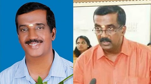 BJP counsellor Thirumala Anil Kumar
