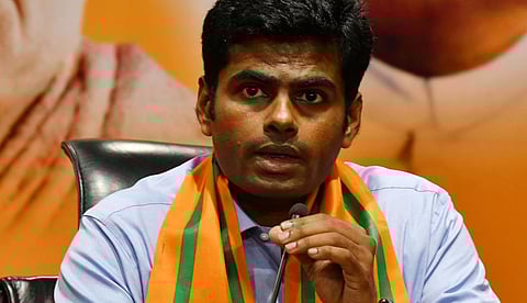 അയ്യപ്പ സംഗമം നടത്താന് പിണറായി വിജയന് എന്ത് യോഗ്യത? ഒരു കള്ളന്റെ മോഷണം കണ്ട് മറ്റൊരു കള്ളന് മോഷ്ടിക്കുന്നത് പോലെ: അണ്ണാമലൈ