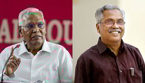 സിപിഐ ജനറല് സെക്രട്ടറിയായി ഡി. രാജ തുടരും; കേന്ദ്ര കമ്മിറ്റിയില് നിന്നും സ്വമേധയാ ഒഴിഞ്ഞ് ബിനോയ് വിശ്വം
