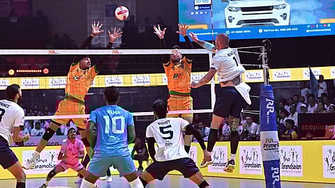 Chennai Blitz wins second consecutive match in RR Kabel Prime Volleyball League Season 4