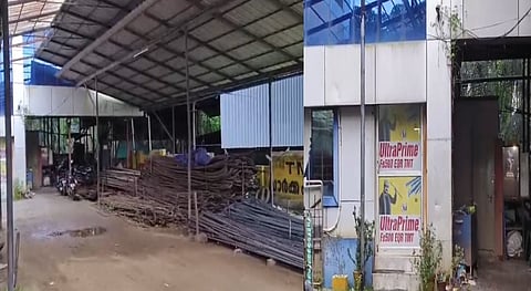 കവർച്ച നടന്ന സ്റ്റീൽ കമ്പനി
