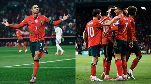 Cristiano Ronaldo breaks another world record, becomes player with most World Cup qualifiers goals