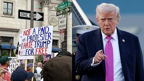 ‘No Kings’ protest: millions expected to gather across the US for anti-Trump protests
