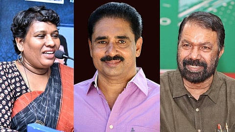 Bindu Ammini, NK Premachandran, V Sivankutty