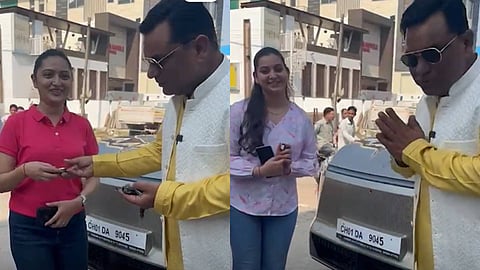 51 cars including SUVs, Scorpios gifted to staff of a Pharma company in Chandigarh on the occasion of Diwali