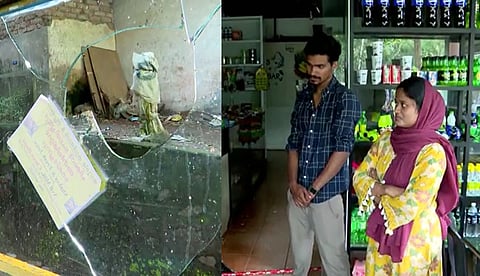 ഭിന്നശേഷിക്കാരിയായ ദമ്പതികളുടെ ഉടമസ്ഥതയിലുള്ള കൂള്ബാര് അടിച്ചു തകര്ത്തു; അയല്വാസിക്കെതിരെ പൊലീസില് പരാതി