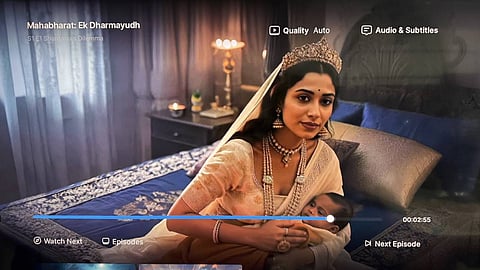 എഐ മഹാഭാരതയിൽ മോഡേൺ ബെഡ് സൈഡ് ടേബിൾ; സോഷ്യൽ മീഡിയയിൽ ട്രോൾ പൂരം