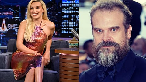 മിലി ബോബി ബ്രൗൺ, ഡേവിഡ് ഹാർബർ