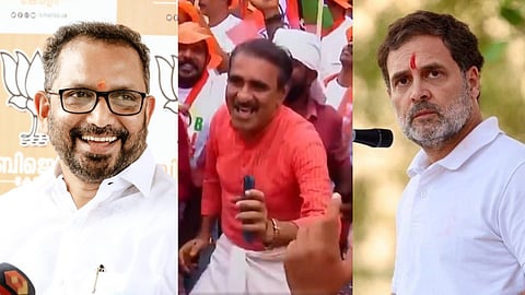 B Gopalakrishnan, K Surendran, Rahul Gandhi