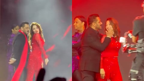 ദബാങ് ടൂറിൽ സൽമാൻ ഖാനും തമന്ന ഭാട്ടിയയും