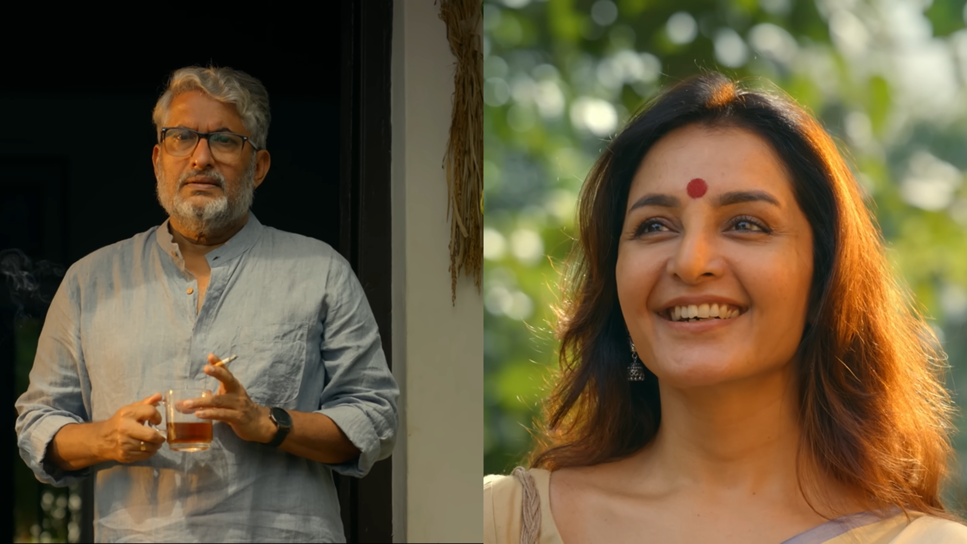 'ആരോ' എന്ന ഹൃസ്വചിത്രത്തിൽ മഞ്ജു വാര്യർ, ശ്യാമപ്രസാദ്