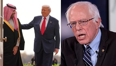 "ശതകോടീശ്വരന്മാരല്ലാത്ത മുസ്ലീങ്ങളോടൊക്കെ ട്രംപിന് വെറുപ്പ്"; സൗദി കിരീടാവകാശിയുമായുള്ള കൂടിക്കാഴ്ചയെ വിമര്ശിച്ച് ബെര്ണി സാന്ഡേഴ്സ്