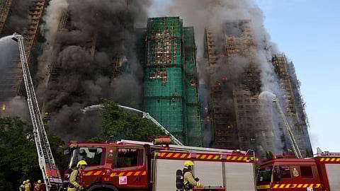 55 Dead After Fire Ravages 7 High-Rise Buildings In Hong Kong