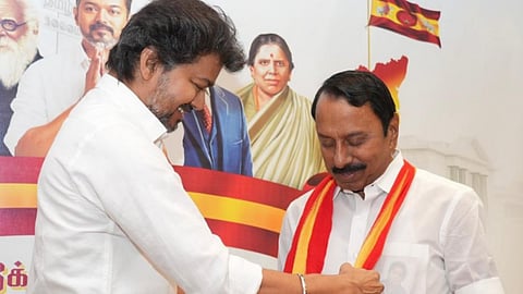 K A Sengottaiyan joins Vijay’s TVK