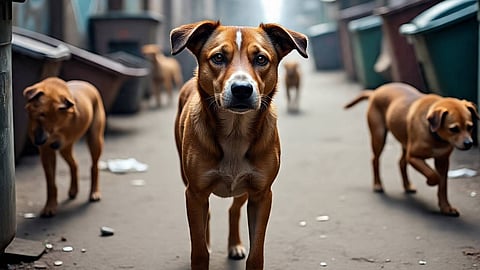 കൊടും തണുപ്പിൽ പുതപ്പു പോലും ഇല്ലാതെ ഉപേക്ഷിക്കപ്പെട്ട് നവജാത ശിശു; രാത്രി മുഴുവൻ ഉറങ്ങാതെ കാവൽ നിന്ന് തെരുവുനായ്ക്കൾ