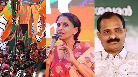 തിരുവനന്തപുരം കോർപ്പറേഷനിൽ എൻഡിഎ തേരോട്ടം, ഇടത് കോട്ട പൊളിച്ച് ചരിത്ര വിജയം