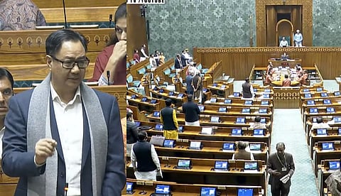 "മരണത്തിന് ജയ് വിളിക്കുന്നവരായി കോണ്ഗ്രസ് മാറി"; മോദി ഖബര് മുദ്രാവാക്യത്തില് പാര്ലമെന്റില് ഭരണ-പ്രതിപക്ഷ വാക്പോര്