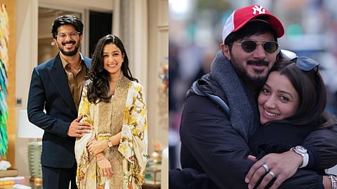 ദുൽഖർ സൽമാനും പങ്കാളി അമാൽ സൂഫിയയും