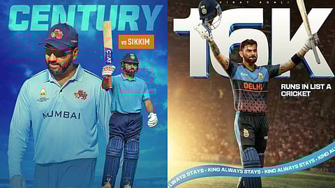 Rohit Sharma and Virat Kohli