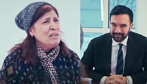 മേയറായി ചുമതലയേല്ക്കുന്നതിനിടെ പ്രസംഗത്തില് പരാമര്ശിച്ച പാക് സ്ത്രീയെ നേരില് കണ്ട് മംദാനി; സംസാരത്തിനിടെ കണ്ണ് നിറഞ്ഞു| വീഡിയോ