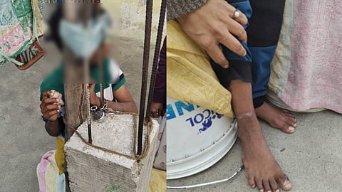 മോശം സ്വഭാവം തിരുത്താൻ നാഗ്പൂരിൽ 12കാരനെ രണ്ടു മാസമായി ചങ്ങലയിൽ പൂട്ടിയിട്ട് മാതാപിതാക്കൾ