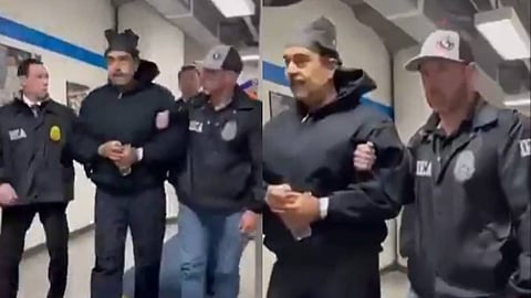 "ഗുഡ്നൈറ്റ്, ഹാപ്പി ന്യൂ ഇയര്"; കൈവിലങ്ങണിഞ്ഞ് നിക്കോളാസ് മഡൂറോയുടെ വാക്കുകള്