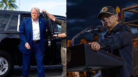 ഡൊണാൾഡ് ട്രംപ്, ഗുസ്താവോ പെട്രോ