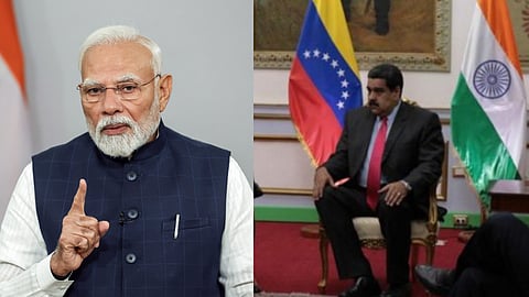 നിക്കോളാസ് മഡൂറോ നരേന്ദ്ര മോദി