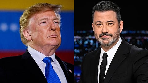 "അദ്ദേഹം ഇല്ലായിരുന്നെങ്കില് വെറും കയ്യോടെ വീട്ടില് പോകേണ്ടി വന്നേനെ"; ട്രംപിനെ പരിഹസിച്ച് ജിമ്മി കിമ്മല്