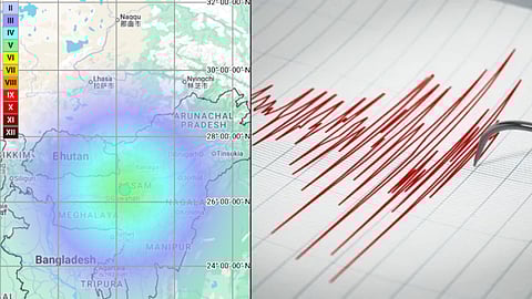 Assam, Tripura Earthquake
