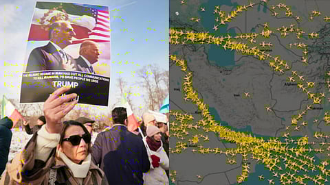 Iran airspace closed