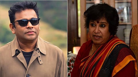 എആർ റഹ്മാൻ, തസ്ലീമ നസ്റിൻ