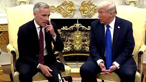 കാനഡയുടെ നിലനില്പ്പ് യുഎസിനെ ആശ്രയിച്ചല്ലെന്ന് പ്രധാനമന്ത്രി; പിന്നാലെ ബോര്ഡ് ഓഫ് പീസിലേക്കുള്ള ക്ഷണം പിന്വലിച്ച് ട്രംപ്