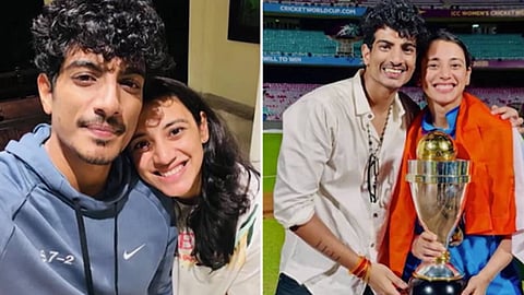 'വിവാഹപാർട്ടിക്കിടെ പലാഷ് മുച്ഛലിനെ മറ്റൊരു സ്ത്രീയ്ക്കൊപ്പം കണ്ടെത്തി, സ്മൃതിയുടെ സുഹൃത്തുക്കൾ പിടികൂടി മർദിച്ചു'; ഗുരുതര ആരോപണവുമായി സ്മൃതി മന്ദാനയുടെ സുഹൃത്ത്