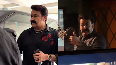 മോഹൻലാൽ 'പേട്രിയറ്റ്' ഡബ്ബിങ്ങിൽ