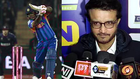 സഞ്ജു മികച്ച താരമാണ്; അദ്ദേഹത്തിന് അവസരങ്ങള് നല്കണം: സൗരവ് ഗാംഗുലി