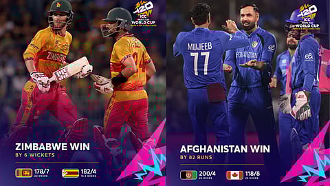 Zimbabwe won by 6 wkts