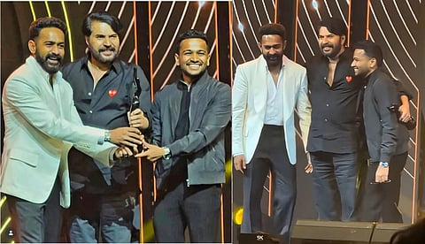 'വാടാ...', ഫിലിം ഫെയര് വേദിയില് ആസിഫിനെയും ബേസിലെയും ഒപ്പം കൂട്ടി മമ്മൂട്ടി