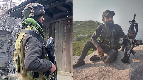 ജയ്ഷെ മുഹമ്മദിൻ്റെ ഉന്നത കമാൻഡറായ സൈഫുള്ള ബലൂച്ചാണ് (വലത്) കൊല്ലപ്പെട്ടവരിൽ ഒരാൾ