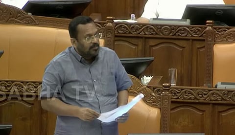 "ചരിത്ര നിയമം"; നേറ്റിവിറ്റി കാര്ഡ് ബില് നിയമസഭയില് അവതരിപ്പിച്ച് കെ. രാജന്