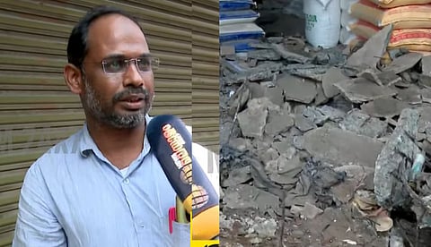 "രണ്ട് തൊഴിലാളികളുടെ തലയിലേക്കാണ് സ്ലാബ് തകര്ന്ന് വീണത്"; വലിയങ്ങാടിയിലെ അപകടത്തില് ദൃക്സാക്ഷി