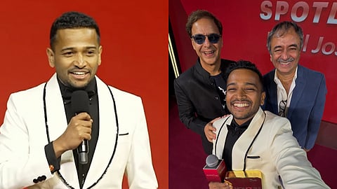 ഹോളിവുഡ് റിപ്പോർട്ടർ ഇന്ത്യ പുരസ്കാര ചടങ്ങിൽ ബേസിൽ ജോസഫ്