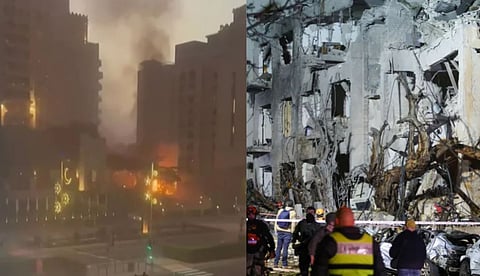 ഇസ്രയേലിലും യുഎസ് സൈനിക ക്യാംപുകളിലും ഇറാൻ ആക്രമണം; അമേരിക്കന് ആയുധക്കപ്പലിലും ആക്രമണം നടത്തിയെന്ന് ഇറാൻ