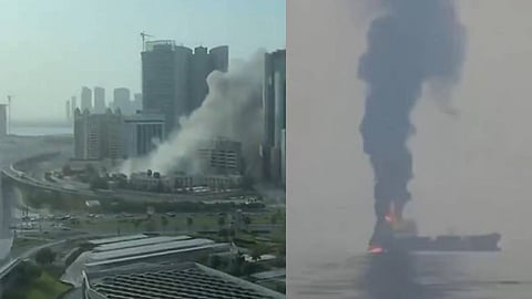 ഗൾഫ് രാജ്യങ്ങളിൽ വീണ്ടും സ്ഫോടനം: ദുബായ്യിലും അബുദാബിയിലും സ്ഫോടന ശബ്ദം കേട്ടതായി റിപ്പോർട്ടുകൾ