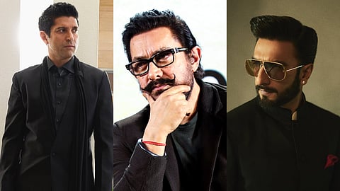 ഫർഹാൻ അക്തർ, ആമിർ ഖാൻ, രൺവീർ സിംഗ്